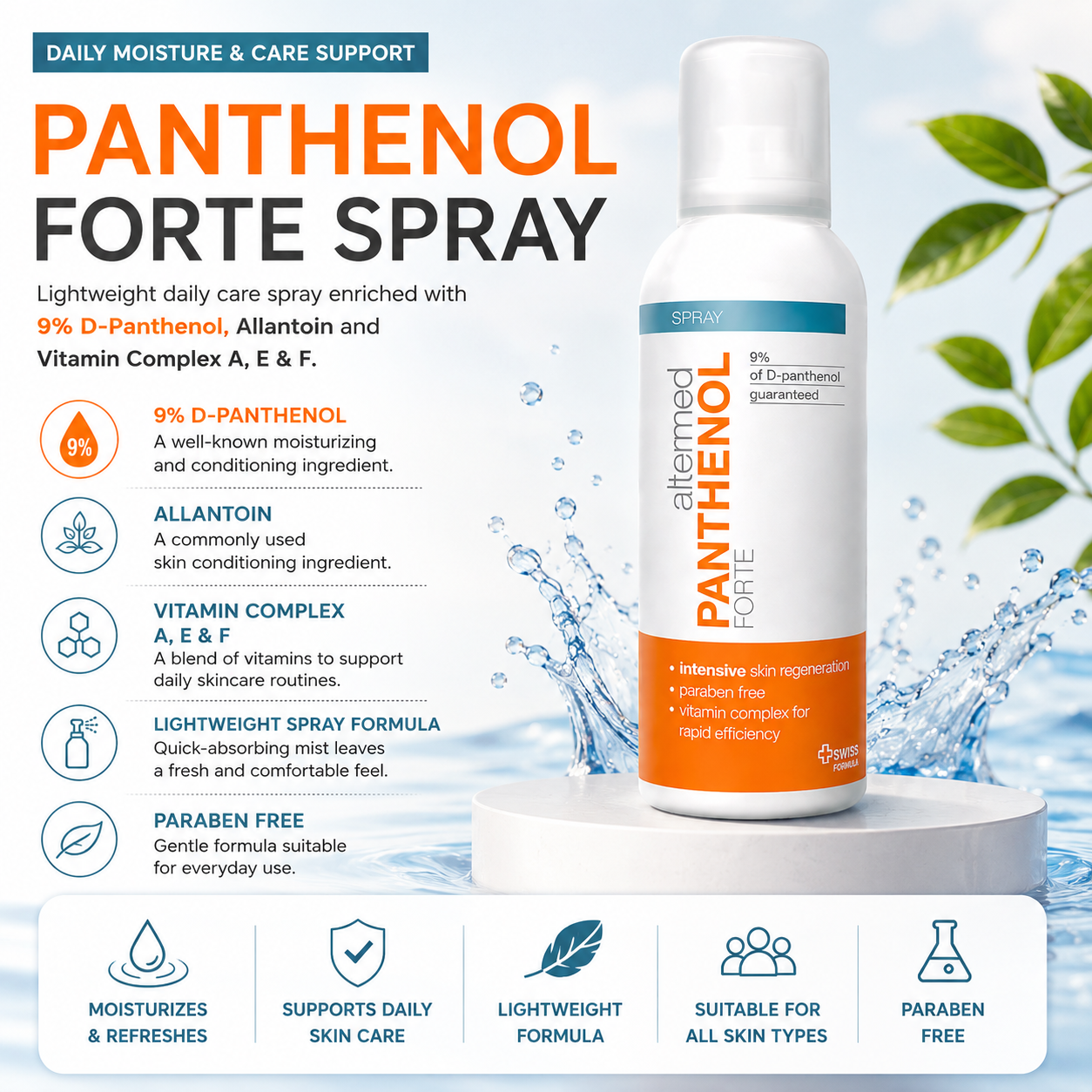 Altermed Panthenol Spray 150ml