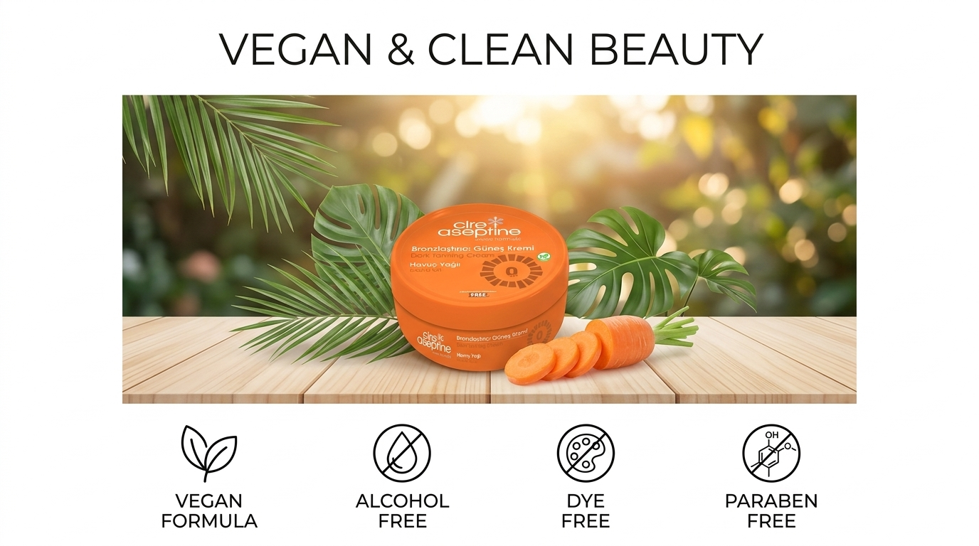 Cire Aseptine Carrot Oil Bronzing Body Cream 100ml