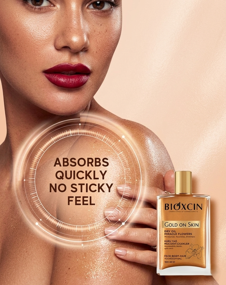 Bioxcin Gold On Skin Shimmer Dry Oil 100ml