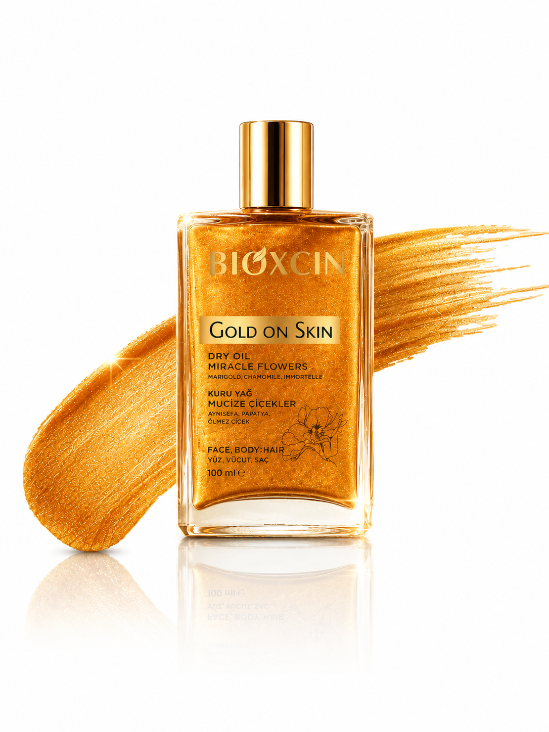 Bioxcin Gold On Skin Shimmer Dry Oil 100ml
