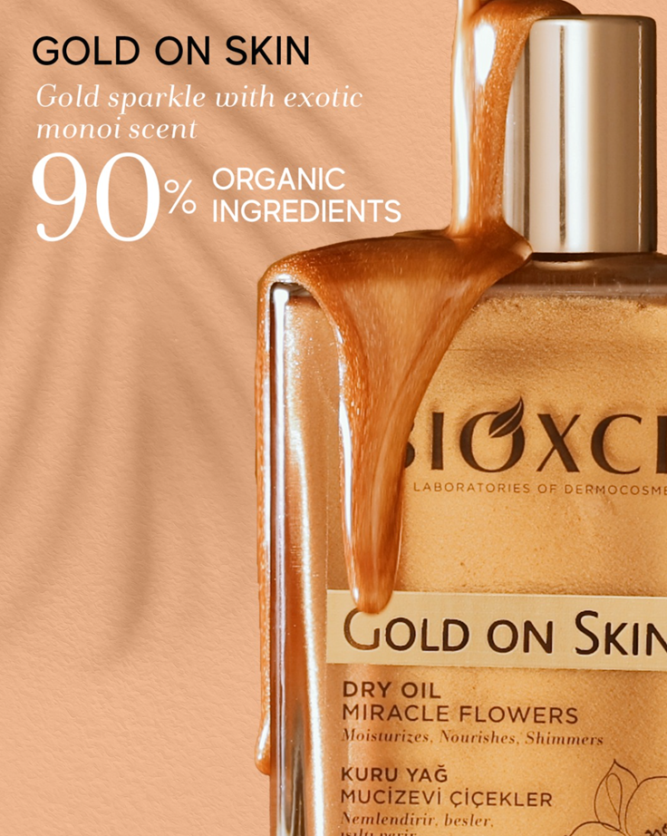 Bioxcin Gold On Skin Shimmer Dry Oil 100ml