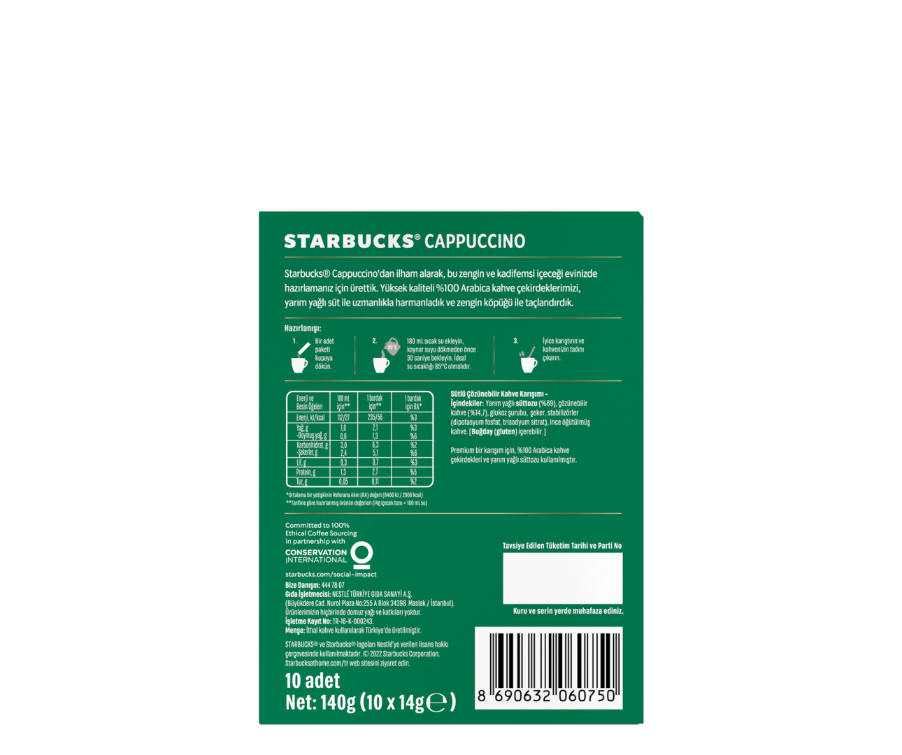 Starbucks Cappuccino